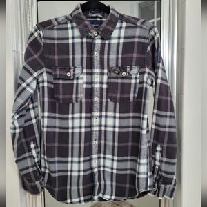 AMERICAN EAGLE Athletic Fit Flannel Shirt  ** Small **
